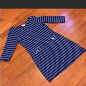 Lilly Pulitzer nautical blue striped dress